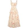 Sunset Coral Floral