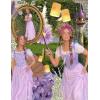 image:imageSCARLET DARKNESS Long Skirts for Women 2026 Ruffled Chiffon Flowy Renaissance Maxi SkirtLight Purple