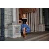 image:imageSCARLET DARKNESS Womens 2026 Summer Skirt Gothic Steampunk Skirt Renaissance HighLow Bustle SkirtDenim Blue