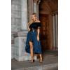 image:imageSCARLET DARKNESS Womens 2026 Summer Skirt Gothic Steampunk Skirt Renaissance HighLow Bustle SkirtNew Ruffleblue