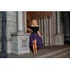 image:imageSCARLET DARKNESS Womens 2026 Summer Skirt Gothic Steampunk Skirt Renaissance HighLow Bustle SkirtPurple