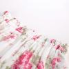 image:imageScarlet Darkness Floral Maxi Long Skirts for Women Summer 2026 Tiered Skirt Flowy Boho Fairy Skirt with PocketsPink White Floral