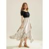 image:imageScarlet Darkness Long Skirts for Women High Waist Renaissance Skirt Maxi Skirt with PocketsApricot