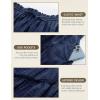 image:imageScarlet Darkness Long Skirts for Women Renaissance Costume Pirate Maxi Skirt Plus Size with PocketsBlue Plaid