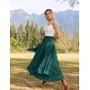 image:imageScarlet Darkness Long Skirts for Women Renaissance Costume Pirate Maxi Skirt Plus Size with PocketsDeep Green