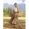 image:imageScarlet Darkness Long Skirts for Women Renaissance Costume Pirate Maxi Skirt Plus Size with PocketsKhaki