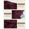 image:imageScarlet Darkness Long Skirts for Women Renaissance Costume Pirate Maxi Skirt Plus Size with PocketsWine Plaid