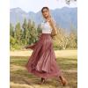 image:imageScarlet Darkness Long Skirts for Women Renaissance Costume Pirate Maxi Skirt Plus Size with PocketsWithered Rose