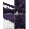 image:imageScarlet Darkness Maxi Long Skirt for Women Double Layered Renaissance SkirtsDeep Purple