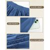 image:imageScarlet Darkness Maxi Skirt for Women Boho Lace Flowy Long Renaissance Skirts with PocketsGrey Blue