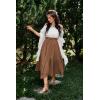 image:imageScarlet Darkness Maxi Skirts for Women High Waist Renaissance Skirt Long Skirt with PocketsCinnamon Swirl
