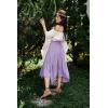 image:imageScarlet Darkness Maxi Skirts for Women High Waist Renaissance Skirt Long Skirt with PocketsLight Purple