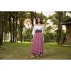 image:imageScarlet Darkness Maxi Skirts for Women Long Renaissance Skirt Flowy Ruffle Tiered SkirtDusty Pink