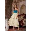 image:imageScarlet Darkness Maxi Skirts for Women Long Renaissance Skirt Flowy Ruffle Tiered SkirtLight Beige