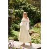 image:imageScarlet Darkness Maxi Skirts for Women Long Renaissance Skirt Flowy Ruffle Tiered SkirtLight Beige