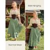 image:imageScarlet Darkness Maxi Skirts for Women Renaissance Skirt Long Flowy Layered Medieval SkirtMint Green
