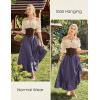 image:imageScarlet Darkness Maxi Skirts for Women Renaissance Skirt Long Flowy Layered Medieval SkirtPurple