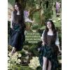 image:imageScarlet Darkness Plaid Skirts for Women High Waist Long Skirt with PocketsGreen Plaid