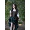 image:imageScarlet Darkness Plaid Skirts for Women High Waist Long Skirt with PocketsGreen Plaid