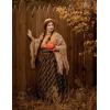 image:imageScarlet Darkness Plaid Skirts for Women Renaissance High Waisted Skirt Fall Winter Maxi SkirtOrange Plaid