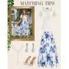 image:imageScarlet Darkness Renaissance Skirt Maxi Long Skirts for Women High Waist A Line SkirtAzure Mist
