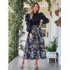 image:imageScarlet Darkness Renaissance Skirt Maxi Long Skirts for Women High Waist A Line SkirtMidnight Bloom