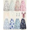 image:imageScarlet Darkness Renaissance Skirt Maxi Long Skirts for Women High Waist A Line SkirtRed Floral