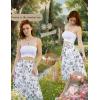 image:imageScarlet Darkness Renaissance Skirt Maxi Long Skirts for Women High Waist A Line SkirtTwilight Blossom