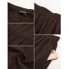 image:imageScarlet Darkness Tiered Maxi Skirts for Women 2026 Summer Beach Flowy Renaissance Long Skirt with PocketsCoffee
