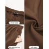 image:imageScarlet Darkness Tiered Maxi Skirts for Women 2026 Summer Beach Flowy Renaissance Long Skirt with PocketsWalnut