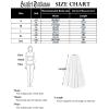 image:imageScarlet Darkness Tiered Maxi Skirts for Women 2026 Summer Beach Flowy Renaissance Long Skirt with PocketsWhite