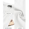 image:imageScarlet Darkness Tiered Maxi Skirts for Women 2026 Summer Beach Flowy Renaissance Long Skirt with PocketsWhite