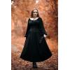 image:imageScarlet Darkness Victorian Skirts for Women Renaissance High Waisted Long Skirt with PocketsBlack