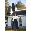image:imageScarlet Darkness Victorian Skirts for Women Renaissance High Waisted Long Skirt with PocketsBlue
