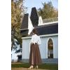 image:imageScarlet Darkness Victorian Skirts for Women Renaissance High Waisted Long Skirt with PocketsDark Brown