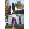 image:imageScarlet Darkness Victorian Skirts for Women Renaissance High Waisted Long Skirt with PocketsPurple