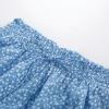 image:imageScarlet Darkness Women Floral Print Boho Skirt Elastic High Waist Long Maxi Skirts with PocketsBlue Floral
