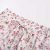image:imageScarlet Darkness Women Floral Print Boho Skirt Elastic High Waist Long Maxi Skirts with PocketsPink Floral