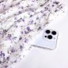 image:imageScarlet Darkness Women Floral Print Boho Skirt Elastic High Waist Long Maxi Skirts with PocketsWhite Purple Floral
