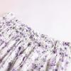 image:imageScarlet Darkness Women Floral Print Boho Skirt Elastic High Waist Long Maxi Skirts with PocketsWhite Purple Floral