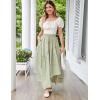 image:imageScarlet Darkness Women Floral Print Boho Skirt Elastic High Waist Long Maxi Skirts with PocketsYellow Floral