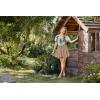 image:imageScarlet Darkness Women Flowy Mini Skirt with Shorts Renaissance Skirts Boho High Waist Skorts with PocketsKhaki