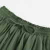 image:imageScarlet Darkness Women Flowy Mini Skirt with Shorts Renaissance Skirts Boho High Waist Skorts with PocketsOlive Green