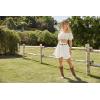 image:imageScarlet Darkness Women Flowy Mini Skirt with Shorts Renaissance Skirts Boho High Waist Skorts with PocketsWhite