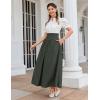 image:imageScarlet Darkness Women Renaissance Maxi Skirt Flowy Long Skirts Victorian High Waisted SkirtDeep Green