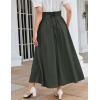 image:imageScarlet Darkness Women Renaissance Maxi Skirt Flowy Long Skirts Victorian High Waisted SkirtDeep Green