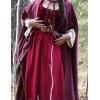 image:imageScarlet Darkness Women Renaissance Maxi Skirt Flowy Long Skirts Victorian High Waisted SkirtWine Red