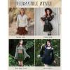 image:imageScarlet Darkness Womens Mini Skirt Plus Size Skater Skirts Cute Pleated Short Renaissance Pirate Skirt with PocketsRed