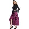 image:imageScarlet Darkness Womens Renaissance Pirate Skirt Gothic Steampunk Victorian HighLow SkirtsPurple