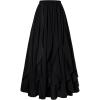 image:imageSCARLET DARKNESS Womens Boho Maxi Skirt 2026 Renaissance Long Skirt High Waist Ruffle Flowy SkirtsBlack
